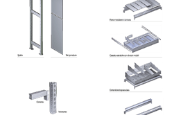 Componenti scaffalatura leggera H50